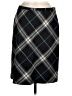 Charter Club Argyle Black Wool Skirt Size 8 - photo 1