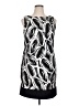 AB Studio Graphic Black Casual Dress Size 16 - photo 1