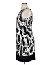 AB Studio Graphic Black Casual Dress Size 16 - photo 5