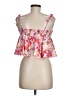 showpo 100% Polyester Pink Sleeveless Blouse Size 6 - photo 2