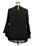 Assorted Brands 100% Polyester Black 3/4 Sleeve Blouse Size XXL - photo 2