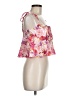 showpo 100% Polyester Pink Sleeveless Blouse Size 6 - photo 4