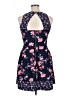 Rewind Floral Blue Casual Dress Size XL - photo 2