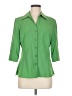 Kathy Che Green 3/4 Sleeve Blouse Size 8 - photo 1