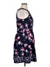 Rewind Floral Blue Casual Dress Size XL - photo 4