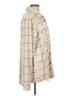 Panache Plaid Tan Long Sleeve Blouse Size L - photo 4