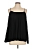 Mustard Seed Black Sleeveless Blouse Size L - photo 1