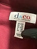 D&Co. Burgundy Jacket Size XXS - photo 6