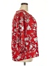 Adrienne Vittadini 100% Polyester Red 3/4 Sleeve Blouse Size 2X - photo 4