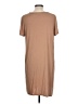 Express Solid Tan Casual Dress Size L - photo 2