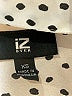 Iz Byer Polka Dots Ivory 3/4 Sleeve Blouse Size XS - photo 7