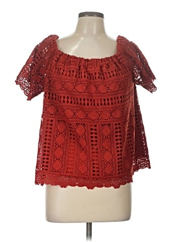 Sunday in Brooklyn Short Sleeve Blouse (view 1)