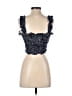 Tiare Hawaii Blue Sleeveless Top One size - photo 2