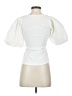 By Anthropologie White Short Sleeve Top Size XXS - photo 2