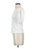 By Anthropologie White Short Sleeve Top Size XXS - photo 5