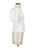 By Anthropologie White Short Sleeve Top Size XXS - photo 4
