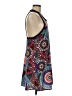 GB 100% Polyester Paisley Blue Casual Dress Size M - photo 4