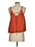Xhilaration 100% Rayon Orange Sleeveless Top Size S - photo 2
