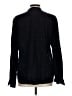 Levi's 100% Lyocell Polka Dots Black Long Sleeve Blouse Size L - photo 2