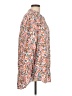 Lands' End Print Orange 3/4 Sleeve Blouse Size L - photo 4