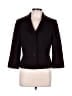 Caslon 100% Acetate Chevron-herringbone Brown Blazer Size 10 - photo 1
