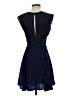 Reformed 100% Polyester Graphic Blue Cocktail Dress Size S - photo 2