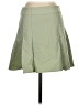 Motel Solid Green Casual Skirt Size S - photo 1