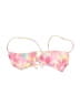 Zaful Tie-dye Pink Swimsuit Top Size S - photo 1