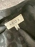 ACOA collection 100% Polyester Animal Print Black Long Sleeve Blouse Size S - photo 7