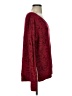 Athleta Paisley Burgundy Pullover Sweater Size S - photo 4