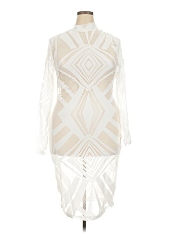 B Collection by Bobeau Curvy Cocktail Dress (view 1)