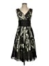 Peruvian Connection Graphic Black Cocktail Dress Size 4 - photo 1