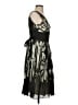 Peruvian Connection Graphic Black Cocktail Dress Size 4 - photo 4