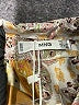 MNG 100% Viscose Paisley Yellow Long Sleeve Blouse Size 4 - photo 7