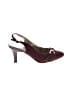Karen Scott Burgundy Heels Size 8 - photo 1