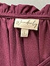 wonderly Burgundy Long Sleeve Blouse Size L - photo 7