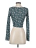 Amable by Mable Teal Long Sleeve Top Size S - photo 2