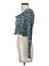 Amable by Mable Teal Long Sleeve Top Size S - photo 5