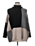 Joseph A. Color Block Gray Turtleneck Sweater Size XL - photo 1