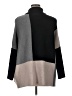 Joseph A. Color Block Gray Turtleneck Sweater Size XL - photo 2