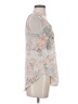 Gaze 100% Polyester Silver Sleeveless Top Size S - photo 4