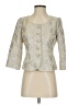 Teri Jon by Rickie Freeman Gray Jacket Size 2 - photo 1