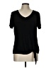 Matty M Black Short Sleeve Top Size L - photo 1