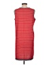 Lands' End Stripes Red Casual Dress Size 10 (estimated) - photo 2