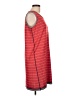 Lands' End Stripes Red Casual Dress Size 10 (estimated) - photo 4