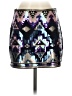 Express Metallic Purple Silver Casual Skirt Size XS - photo 1