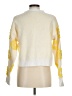 Shein 100% Polyester Floral Yellow Pullover Sweater Size 6 - photo 2
