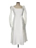 Vada White Casual Dress Size L - photo 1