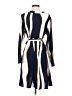 Assorted Brands Stripes Blue Casual Dress Size S - photo 2