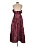 Elliatt 100% Polyester Paisley Purple Cocktail Dress Size L - photo 2